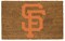 Memory Company MLB San Francisco Giants Rectangular Coir Door Mat 29.5" x 19.5"